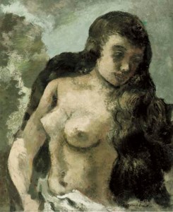 A female nude