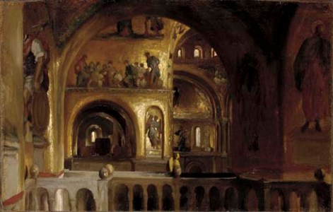 The Interior of St Mark's, Venice