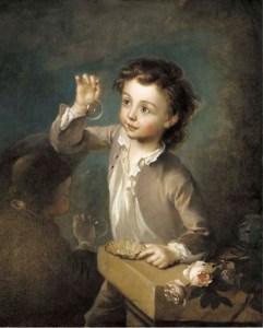 Blowing bubbles