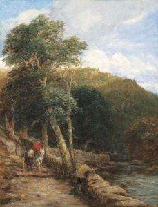 The fisherman - View at Bettws-y-Coed