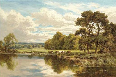 On the banks of the Thames at Streatley