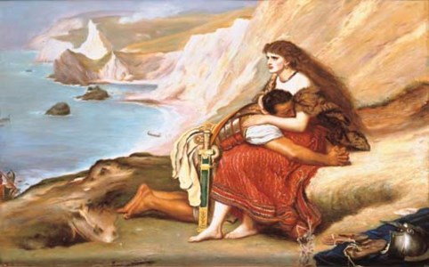 The Romans leaving Britain