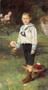 Gathering roses
