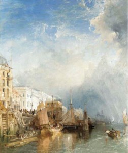 VIEW OF THE CUSTOM HOUSE FROM THE THAMES