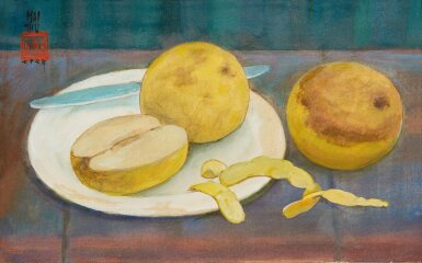 Mai Trung Thu 枚中栨 （梅忠恕）| Still life with apples 靜物與蘋果