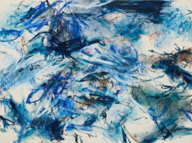 Christine Ay Tjoe, Christine Ay Tjoe 克里絲汀・艾珠 | Pemandangan biru 02 (View in blue 02) 藍色視圖02