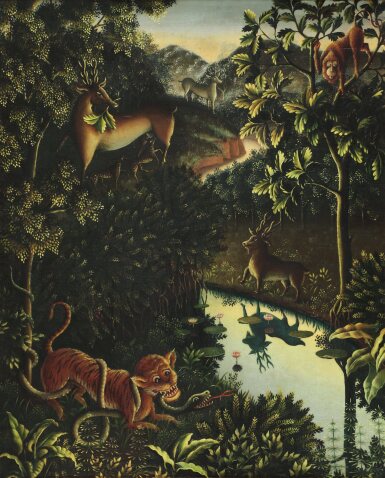 Walter Spies 沃爾特·史畢斯 | Tierfabel (Animal fable) 動物寓言
