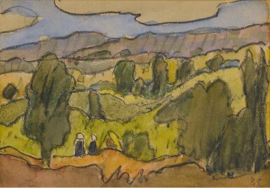 Paysage aux alentours de Pont Aven