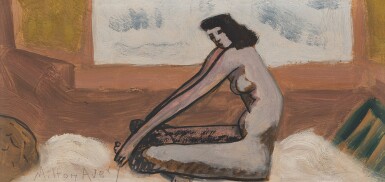 Sea and Female Nude