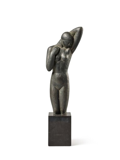 Standing Nude with Arm Raised