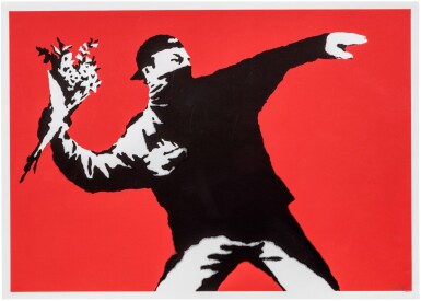 Banksy & Eine, Love is in the Air