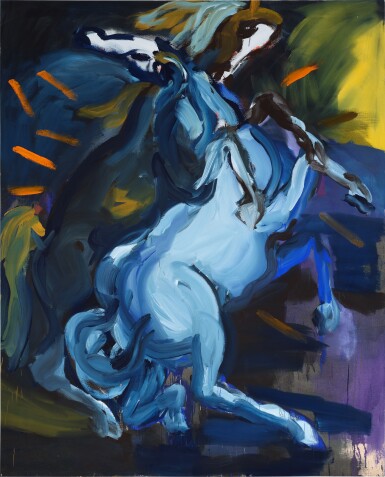Delacroix Pferdestudie 