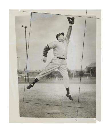 Press Photographs of Baseball Players