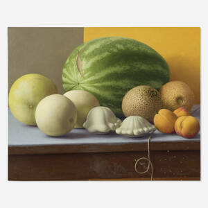 Still Life with Watermelon and Squash