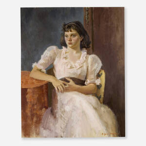 Young Girl in Pink Dress
