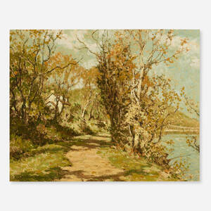 Autumn, The River Path at Lambertville