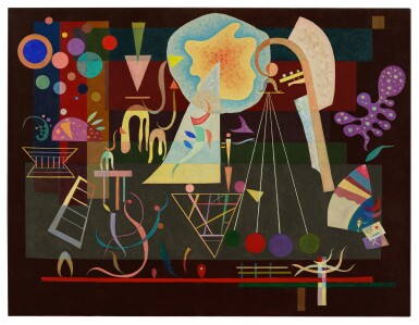 Wassily Kandinsky, Tensions calmées | 《緩和的張力》