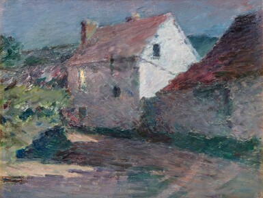 Moonlit Farmhouse