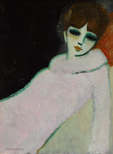 Femme allongée