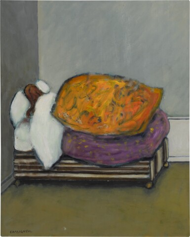 Orla sous l'édredon