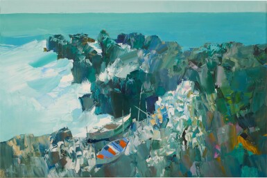 Stormy Sea in Capri