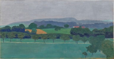 Paysage vaudois, Romanel, 1900