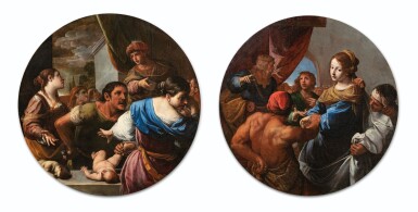 The Judgement of Solomon; Daniel defending Susanna
