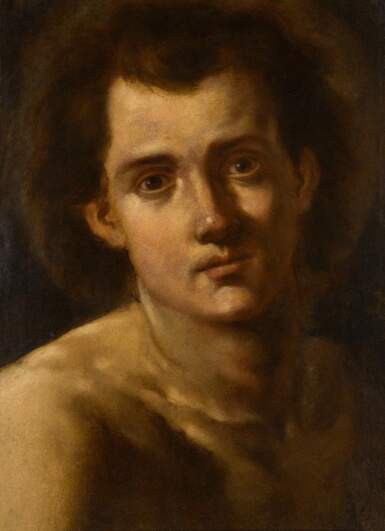 Male head study