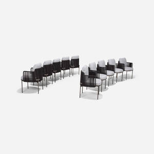 Tape Cord outdoor chairs, set of ten