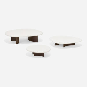 Isole coffee tables, set of three