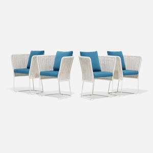 Ami outdoor chairs, set of four