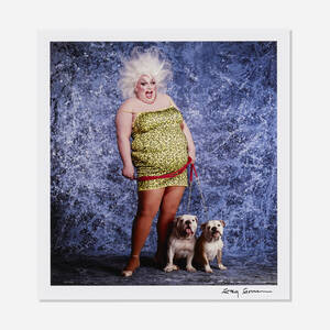 Divine and Her Two Bulldogs, Beatrix and Klaus