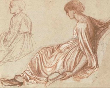 Study of a reclining figure