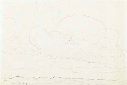 Taos, New Mexico Cloud Study Horse Studies