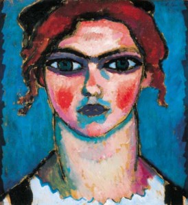 Alexej von Jawlensky, Junges Mädchen mit den grünen Augen