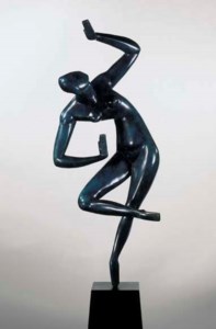 Alexander Archipenko, Blue Dancer