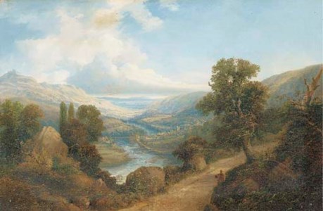 View of Dunkeld, on the River Tay, Perthshire