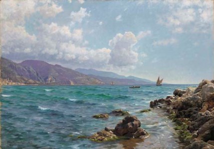 Fishing Boats on the Water, Cap Martin