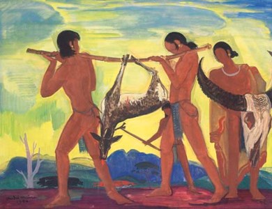 Le retour de la chasse (Return from the hunt)