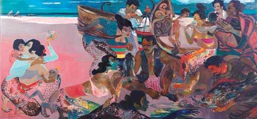 HENDRA GUNAWAN, Feasting at the beach