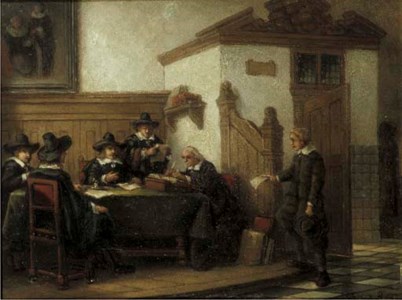 De Regentenkamer: discussing the accounts