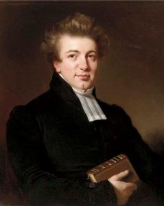 Portrait of Diederich Janssen Eyken Sluyters (1798-1841) in religious dress
