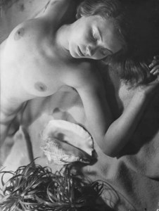 Figure Composition (Reclining woman with shell)