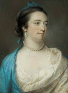 Portrait of a lady, three-quarter length