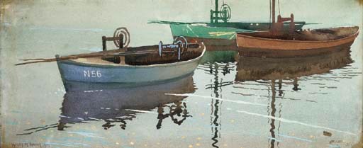 Fishing boats at St Ives