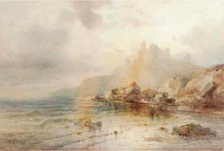 A castle on the coast of Scotland