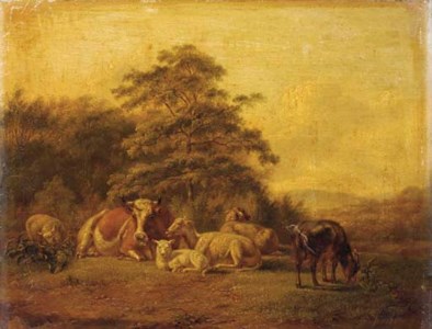 Cattle in a meadow