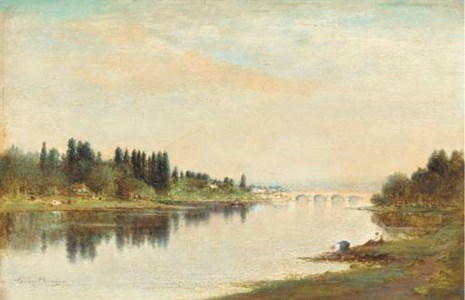 Near Bougival: a pair of works