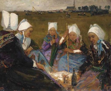 Femmes de Plougastel au pardon de St. Anne