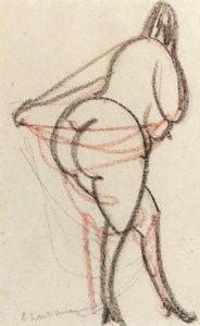 Standing Female Nude